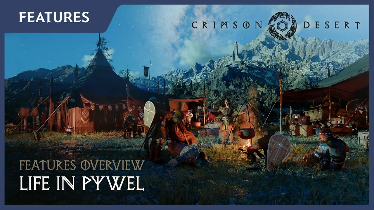 A camp on the continent of Pywel