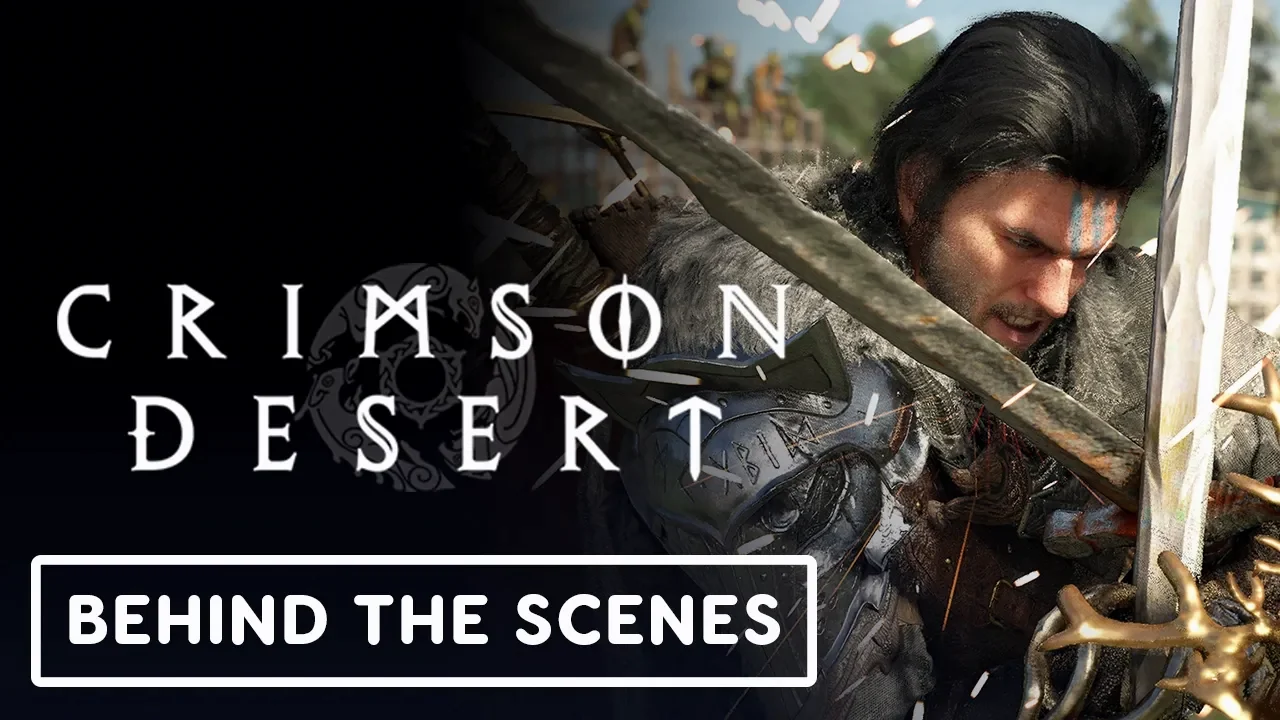 A character frame from the Crimson Desert IGN Fan Fest video