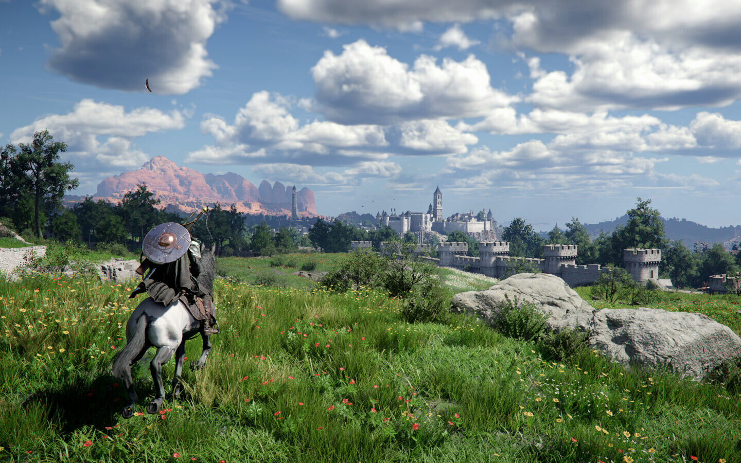 A PC shot, the version early reviews are based on