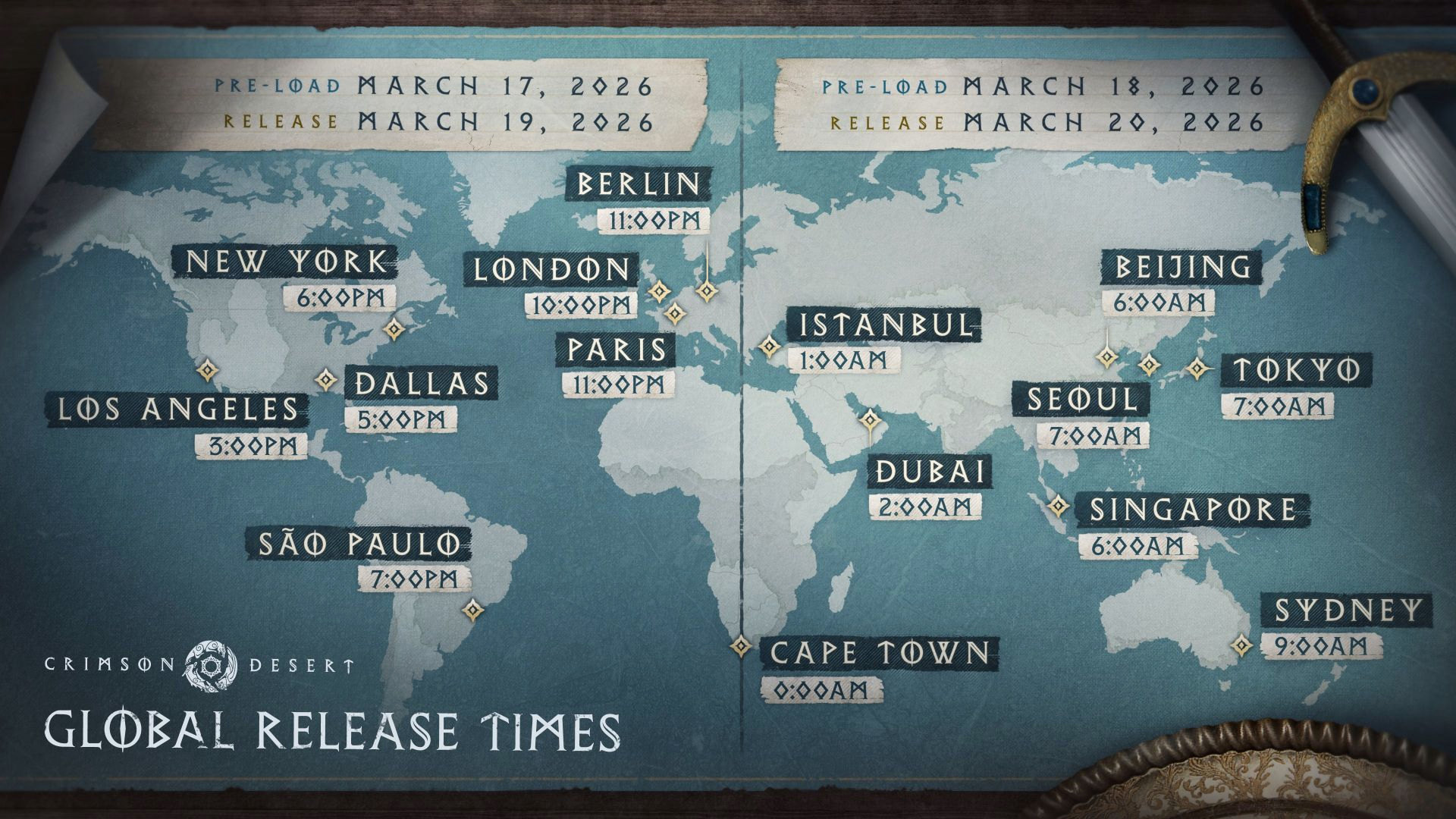 Preload timing by region