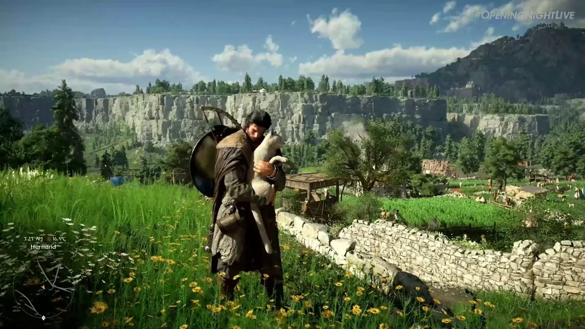 A distant landscape that took hours to reach