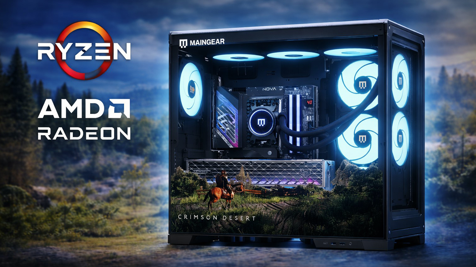 The limited MAINGEAR PC case