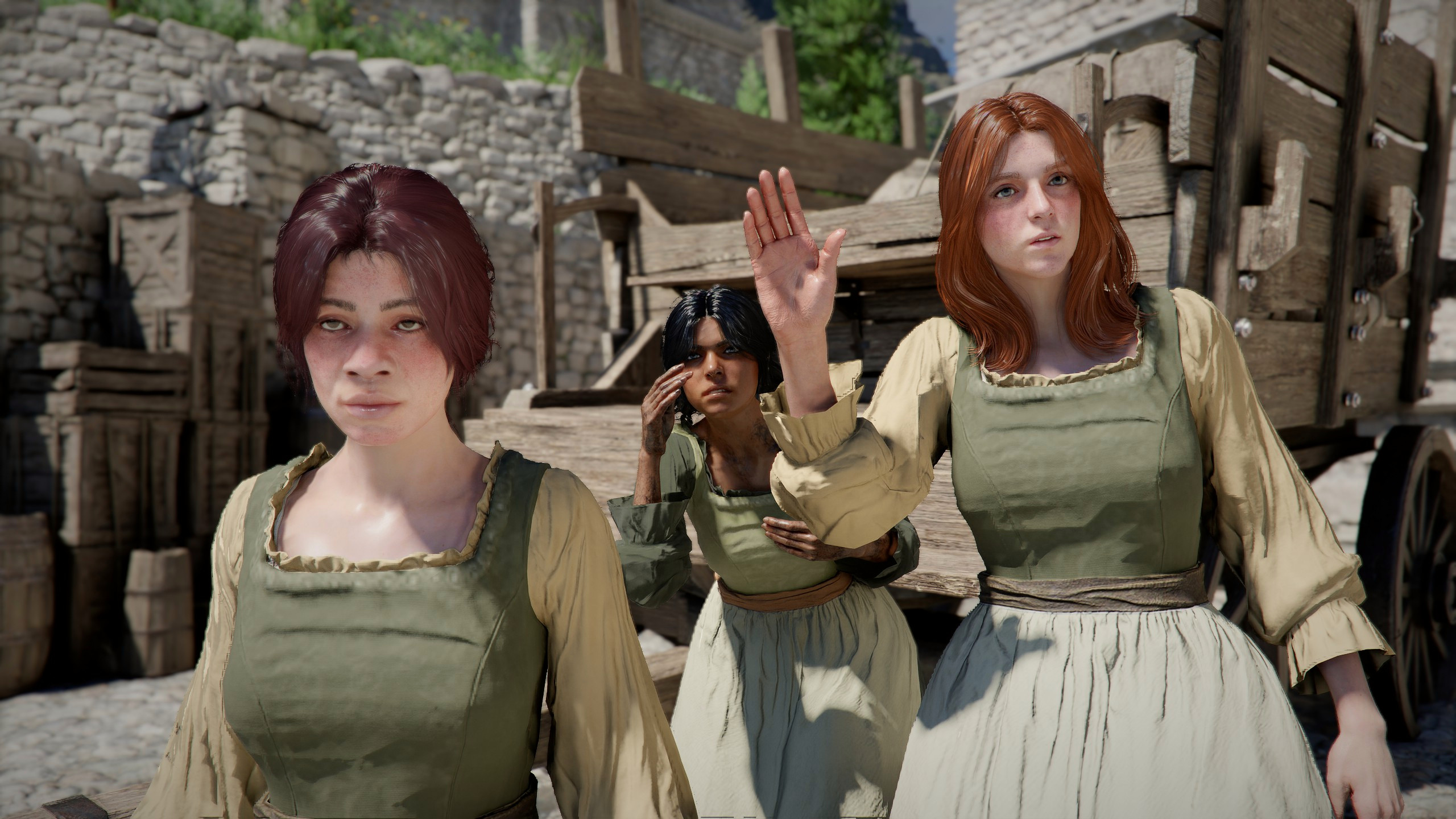 A dialogue shot Polygon examined