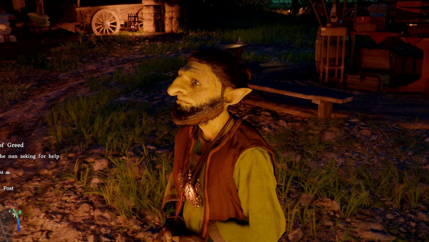 The character the argument is about