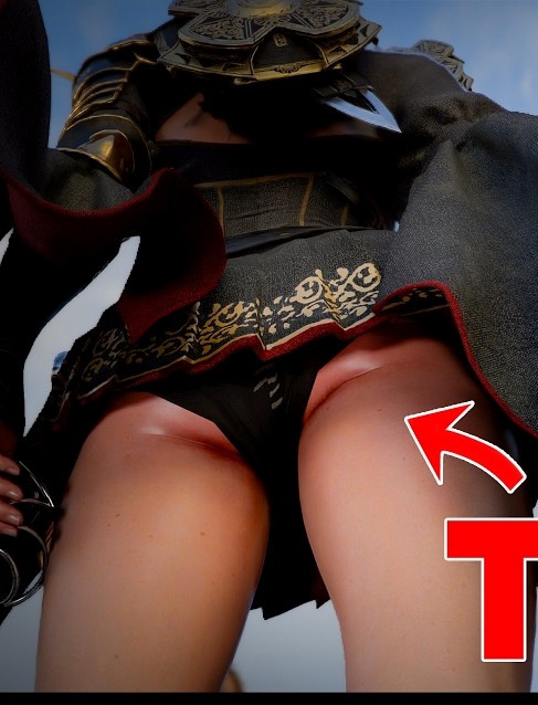 The same outfit after the patch
