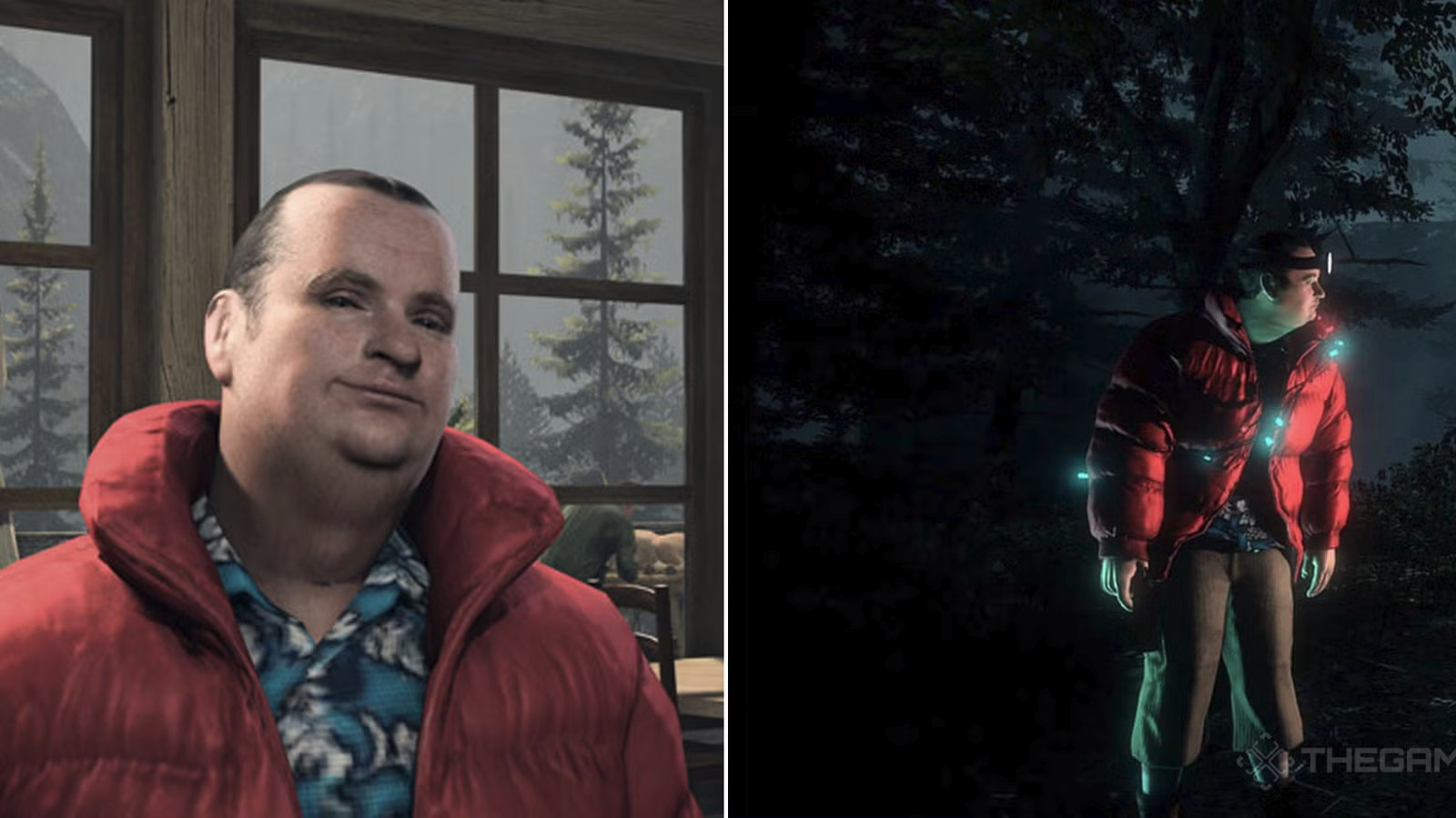 Barry Wheeler in a red jacket