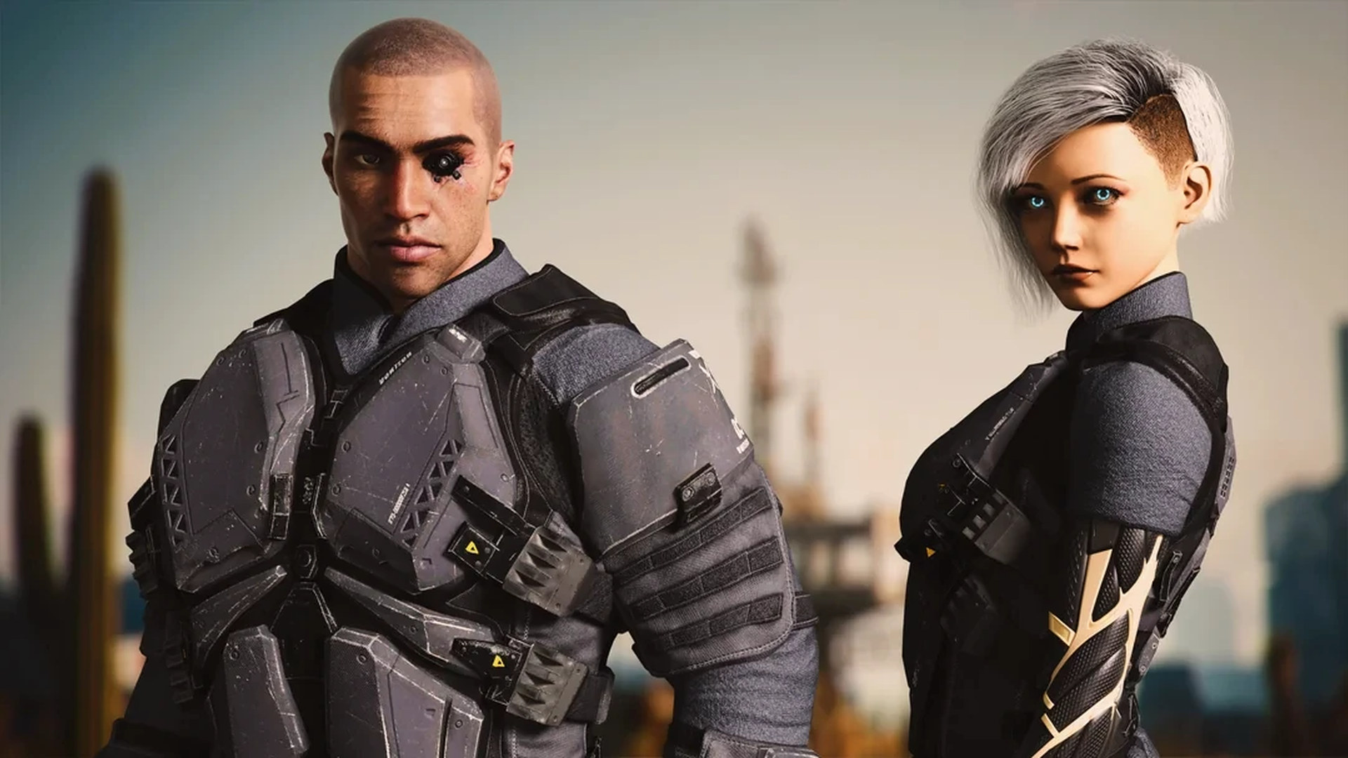 Детектив Ривер Уорд в Cyberpunk 2077