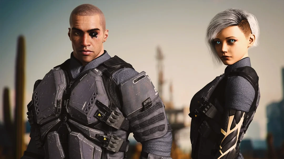 Detective River Ward in Cyberpunk 2077