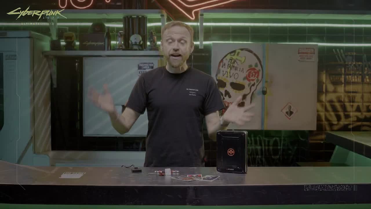 The Cyberpunk 2077 fifth-anniversary collector set