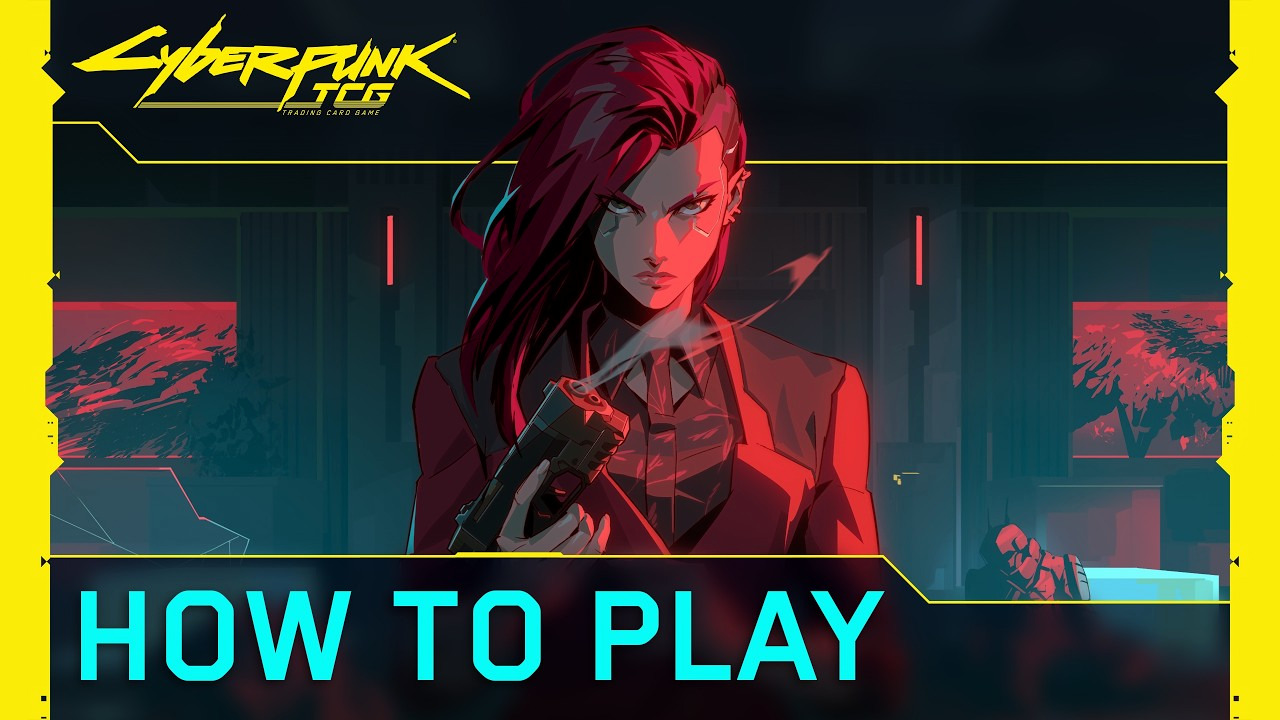 Cyberpunk collectible cards from WeirdCo and CD Projekt