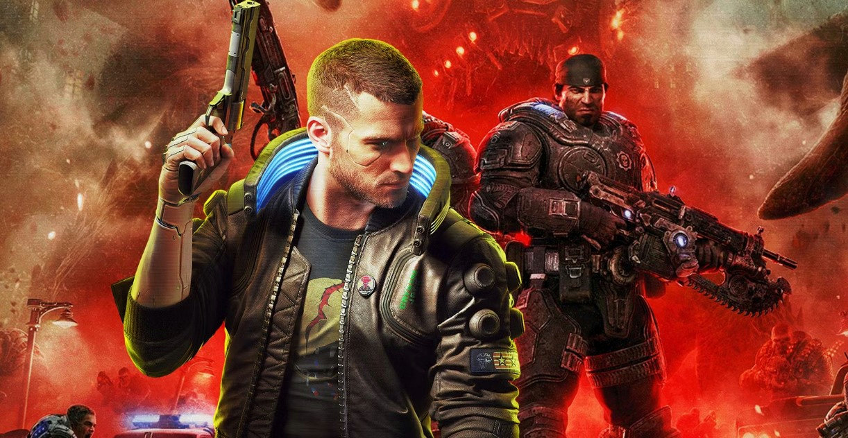 Cyberpunk 2077 above Gears of War E-Day on Steam's chart
