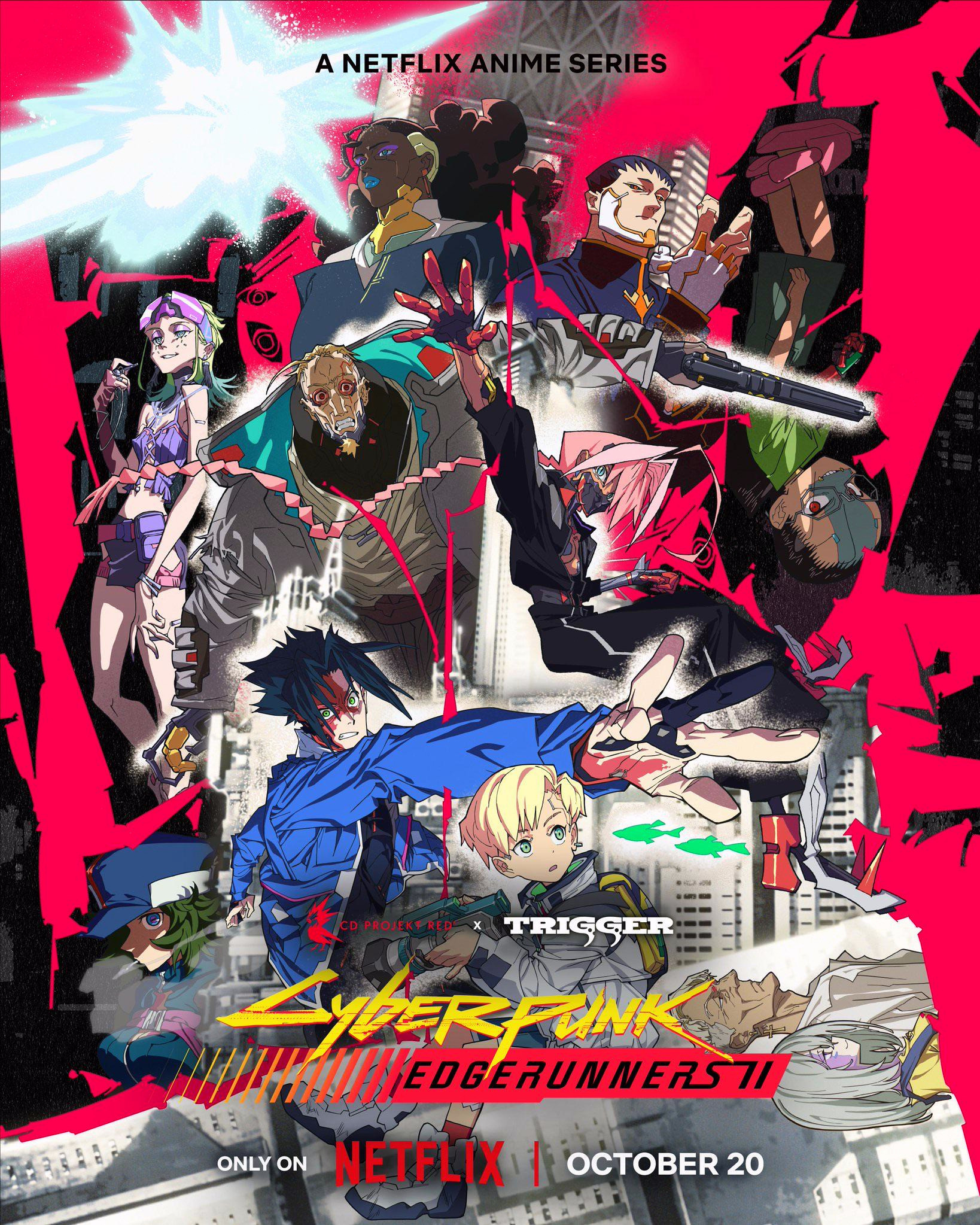 The poster for Cyberpunk: Edgerunners season two