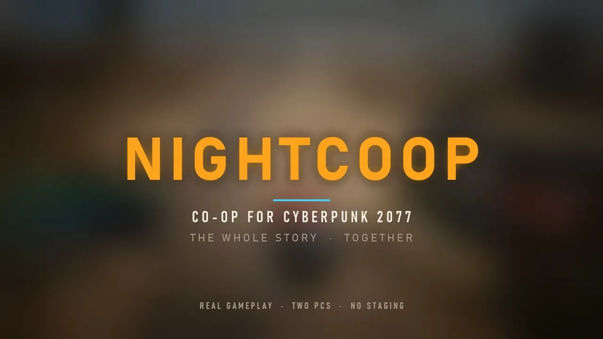 Первый показ кооперативного мода NightCoop