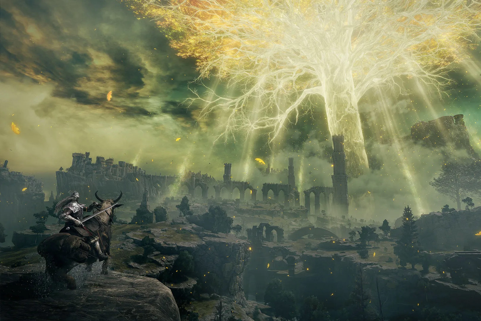 The Elden Ring trophy list completed by the player The Elder Lord