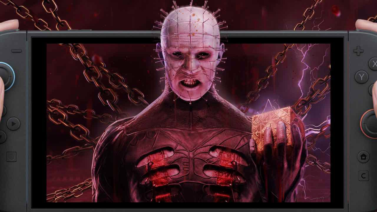 Hellraiser: Revival on a Nintendo Switch 2 screen